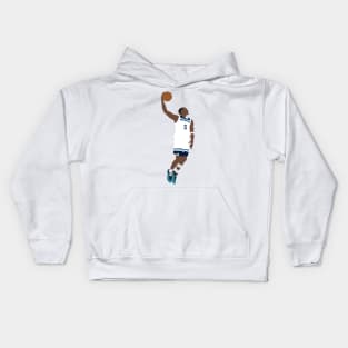 Anthony Edwards 5 Minnesota Timberwolves Dunks Kids Hoodie